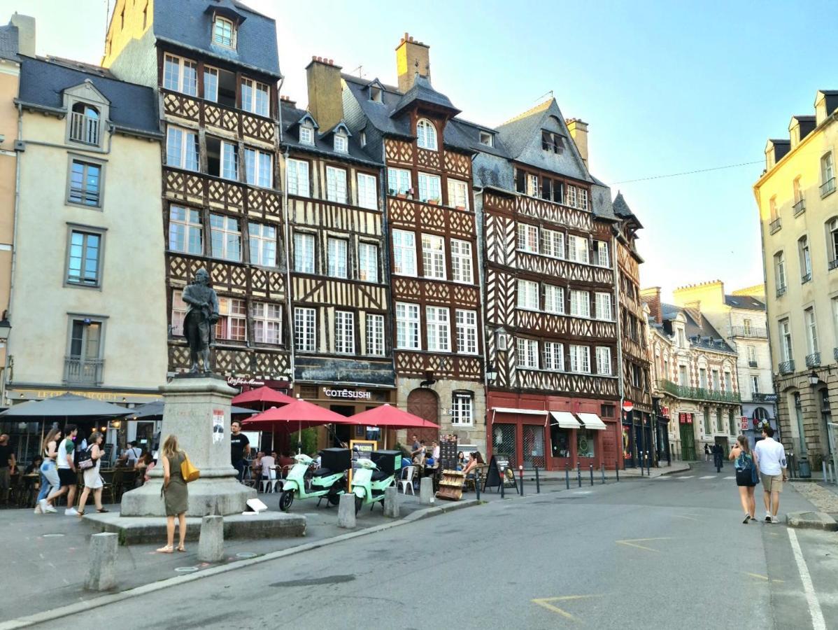 L'Eskale - Appartement-Studio Cosy Centre Ville Historique De 렌 외부 사진